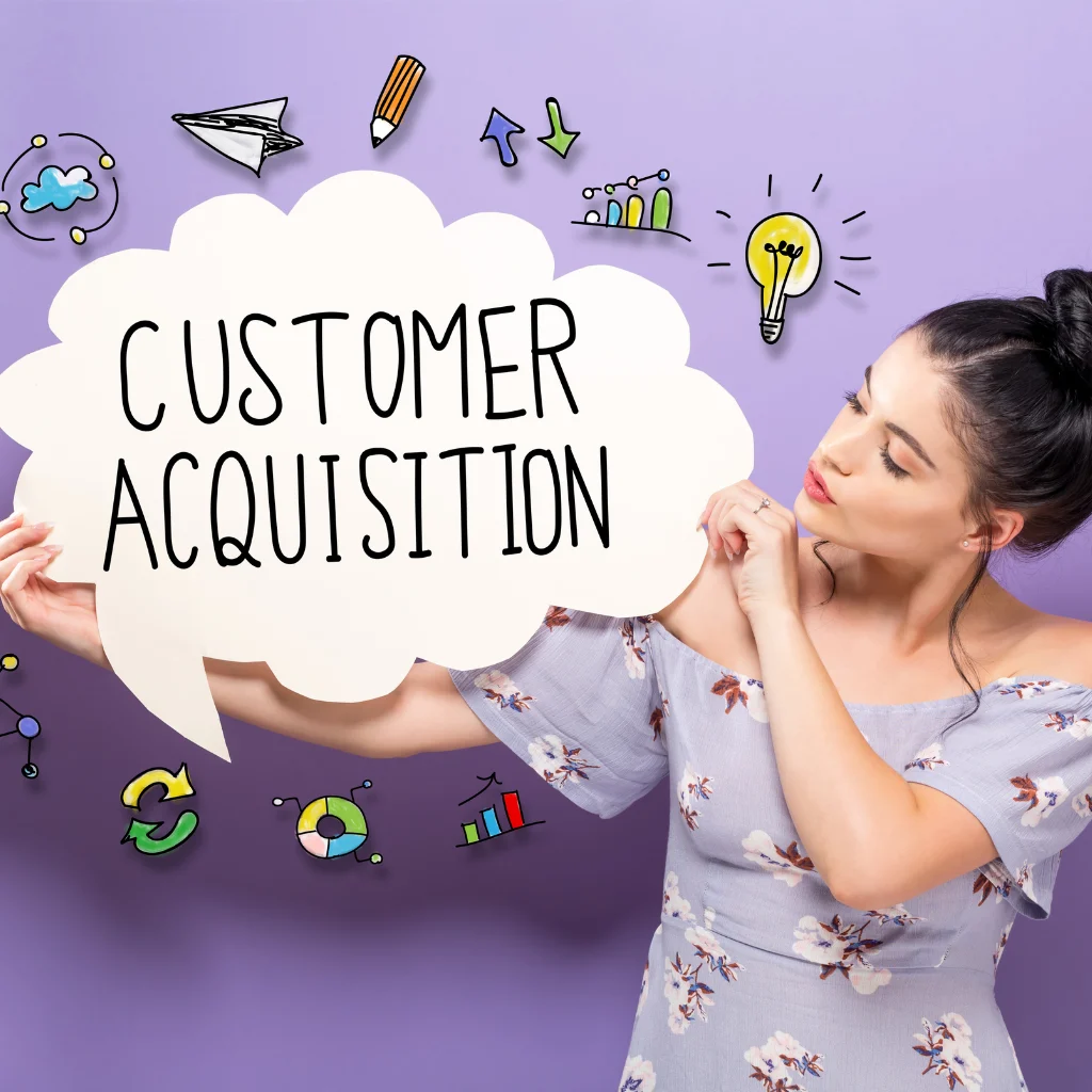 Online customer acquisition